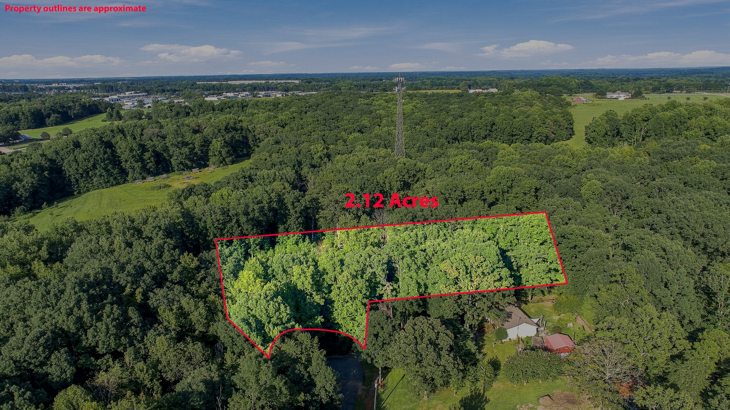 Full property overlay for 241 Woodlawn Hills Drive, Greer