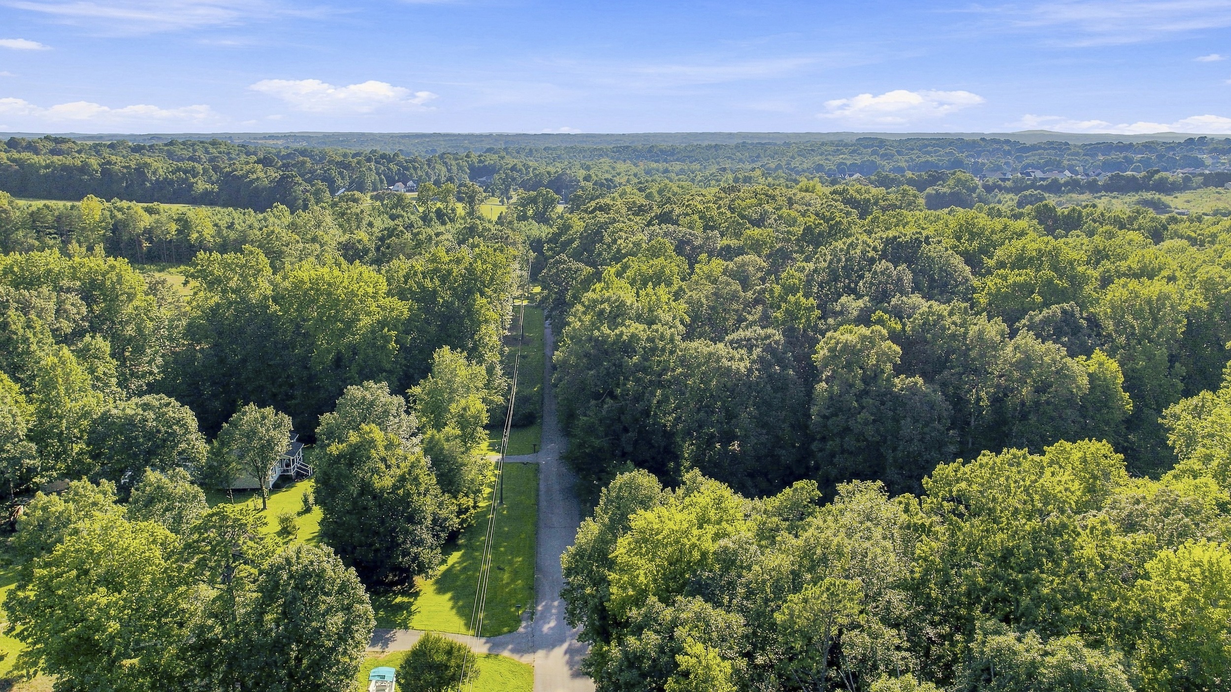 Neighborhood view near the Greer homesite