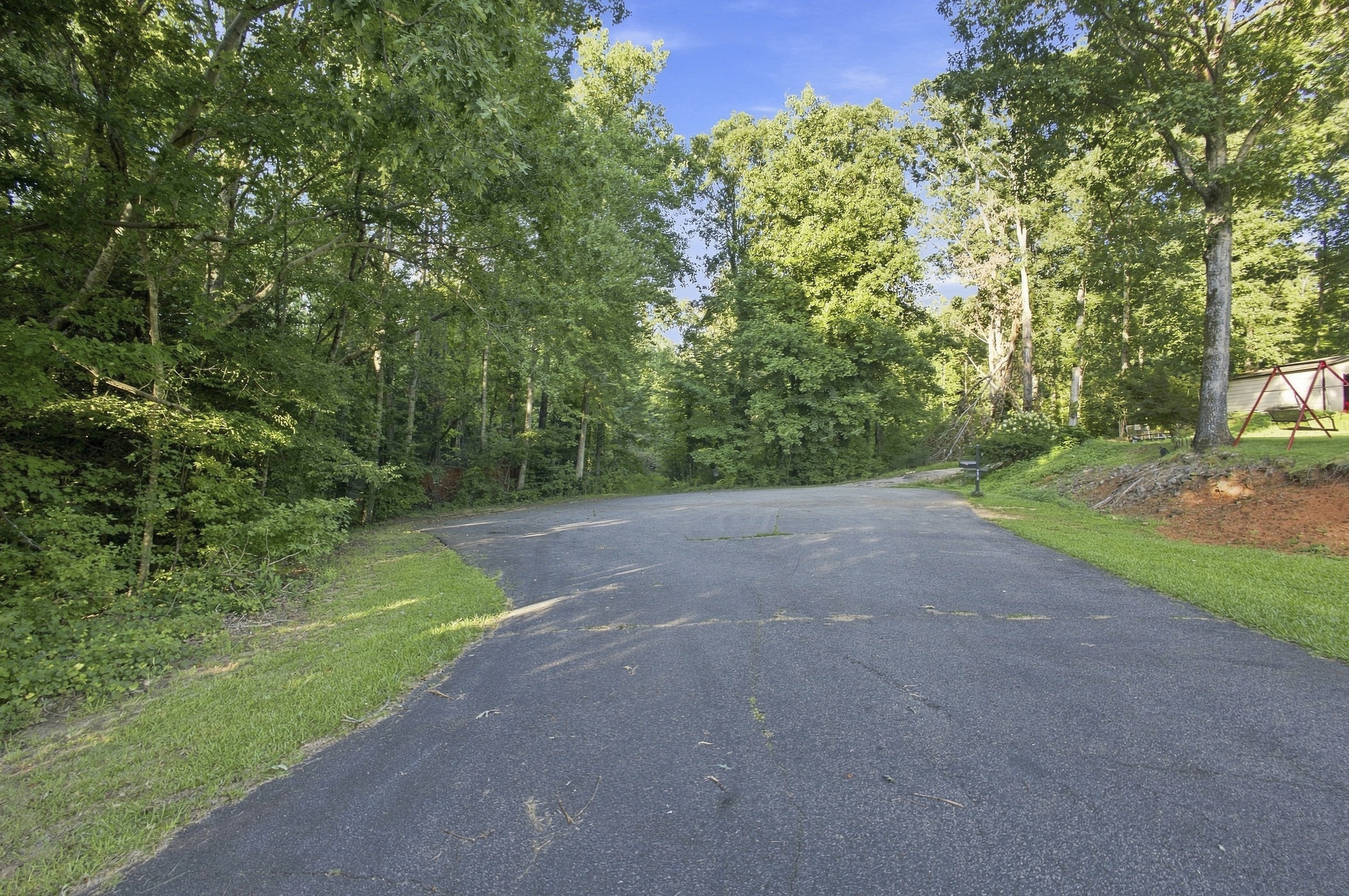 Road frontage at 241 Woodlawn Hills Drive, Greer SC
