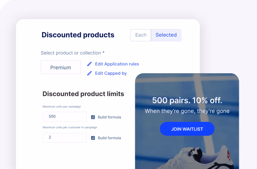 New feature: Advanced product caps for promotions