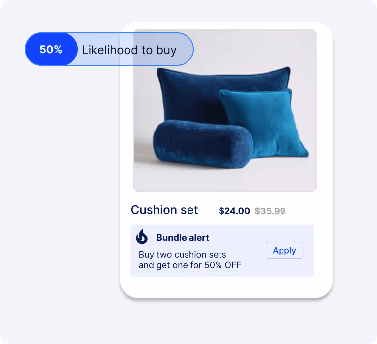 Visual highlighting custom promotion experience builder