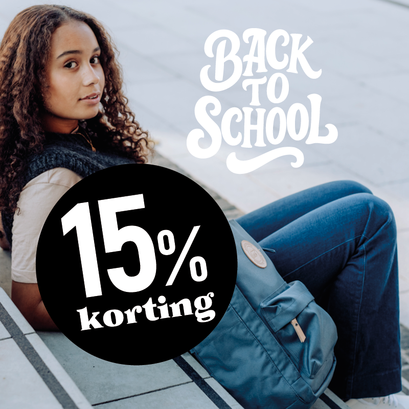 back to school collectie -15%