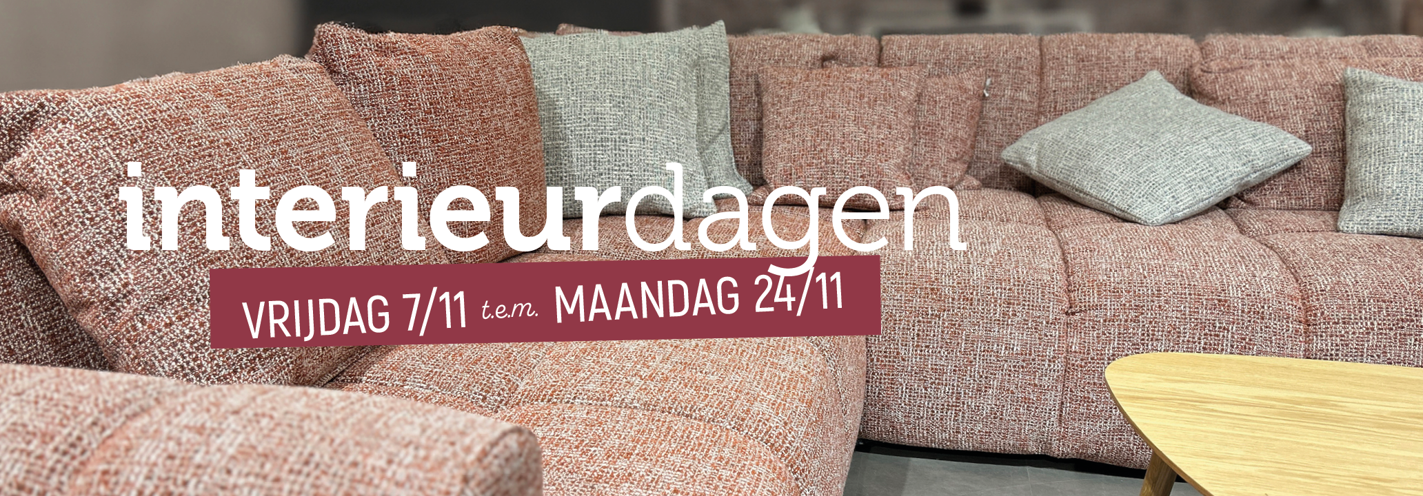 interieurdagen tot 24/11