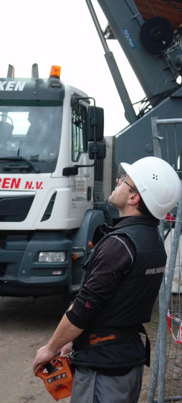 Bediener Kraanwagen
