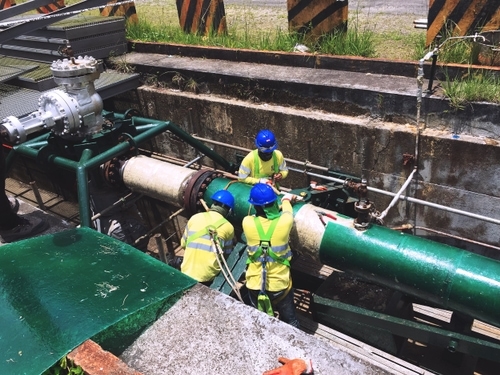 Industrial Rockwool Insulation with Cladding