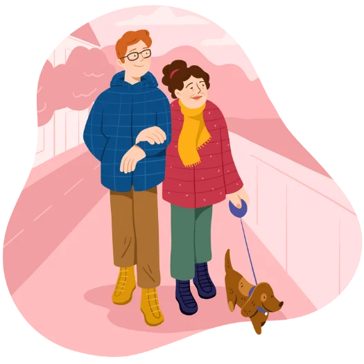 Promenades personne âgée