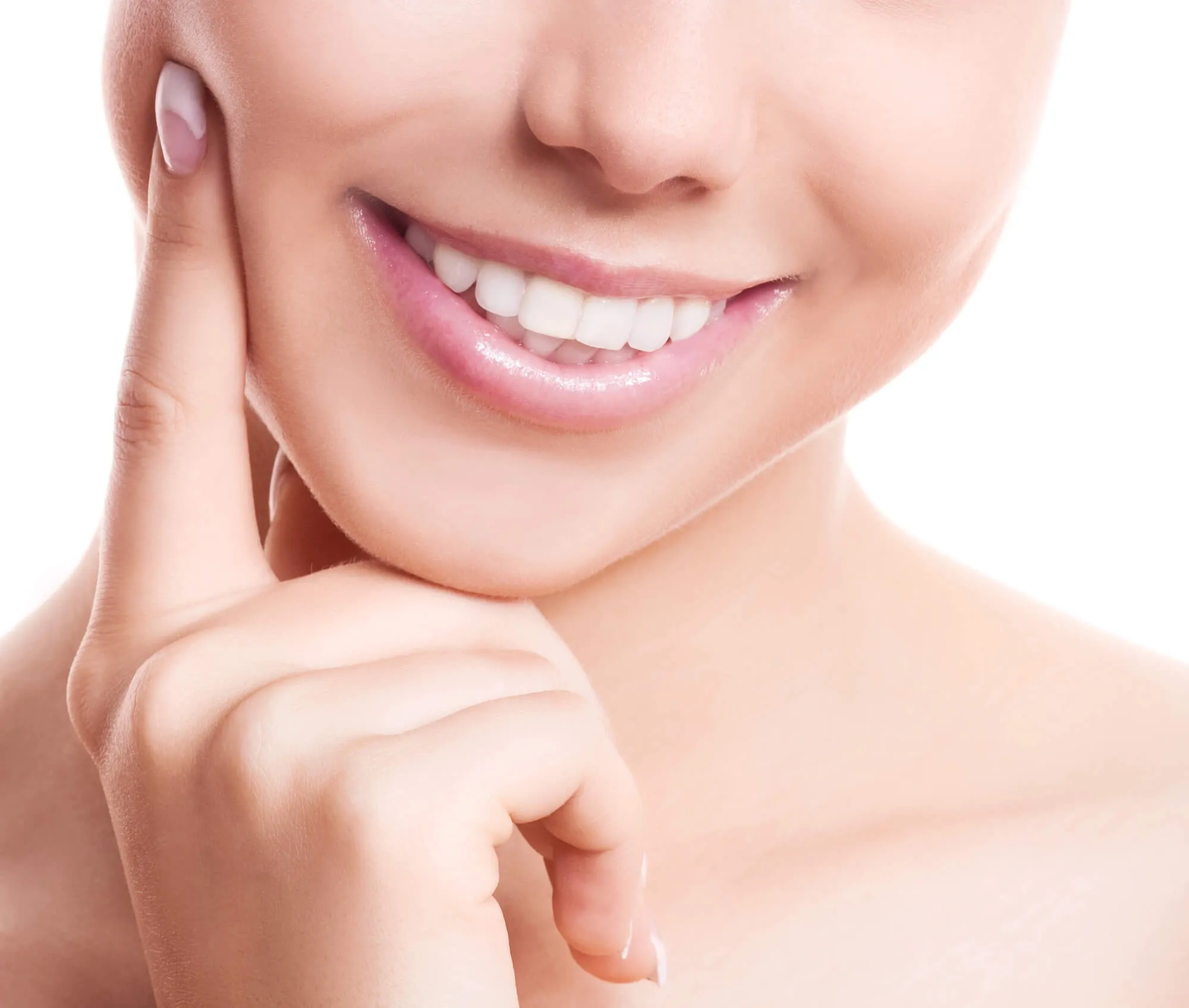 smiling after teeth whitening whittier nc