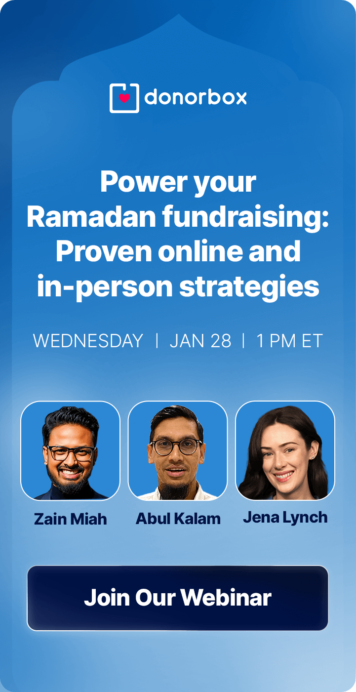 Power Your Ramadan Fundraising: Proven Online and In-Person Strategies
