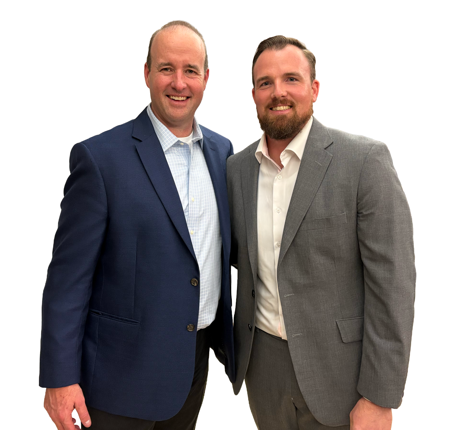 Matt Stearns with Rob West, CEO and host of the radio show Faith and Finance