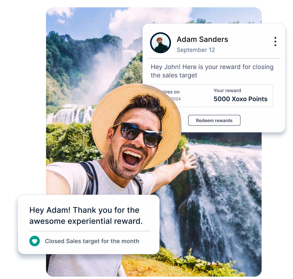 Experiential rewards