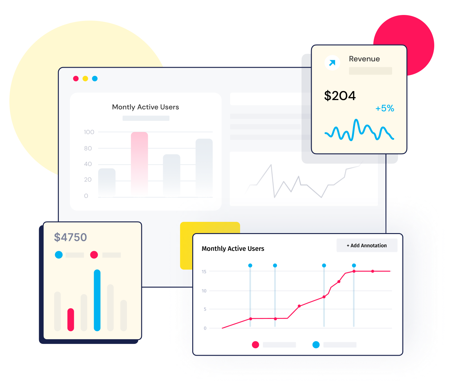 Desktop and Mobile illustration