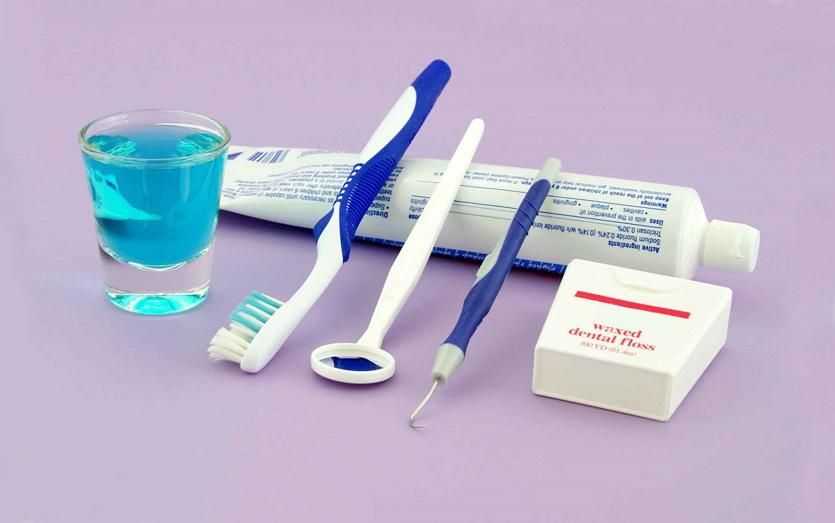 Toothbrush and toothpaste