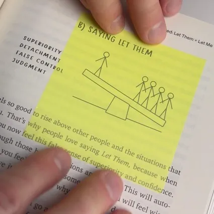 Transparent Sticky Notes