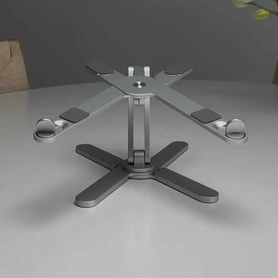 Compact Swiveling Laptop Stand