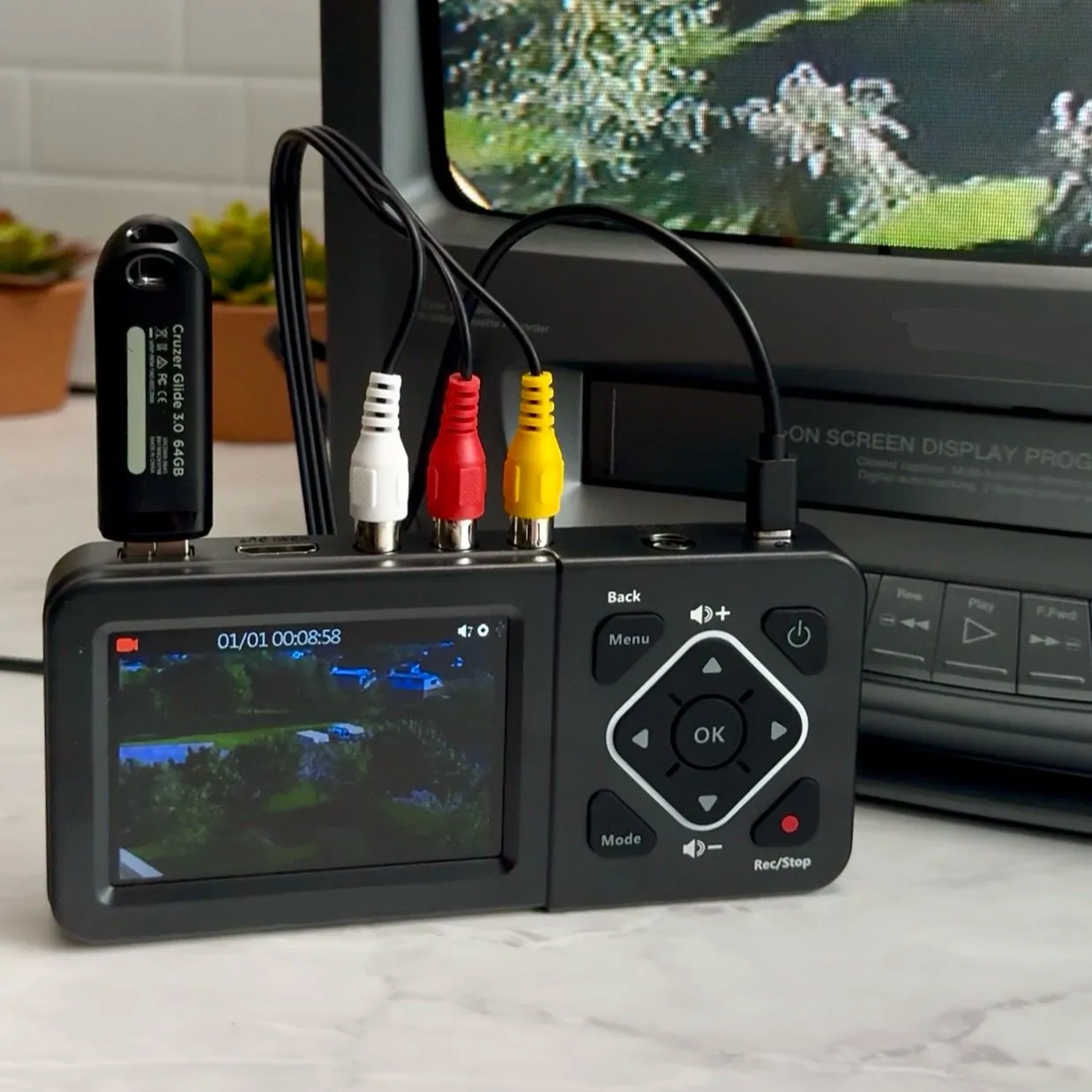 VHS to Digital Video Convertor Device