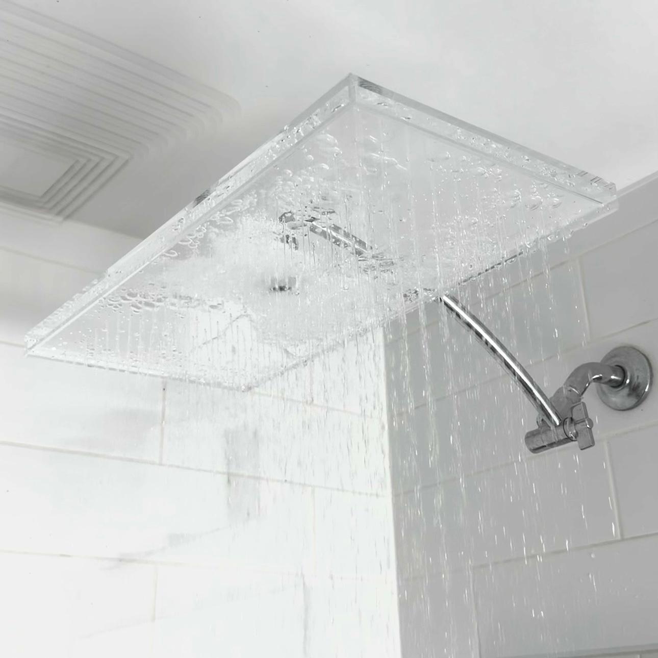 Acrylic Rainfall Shower Head