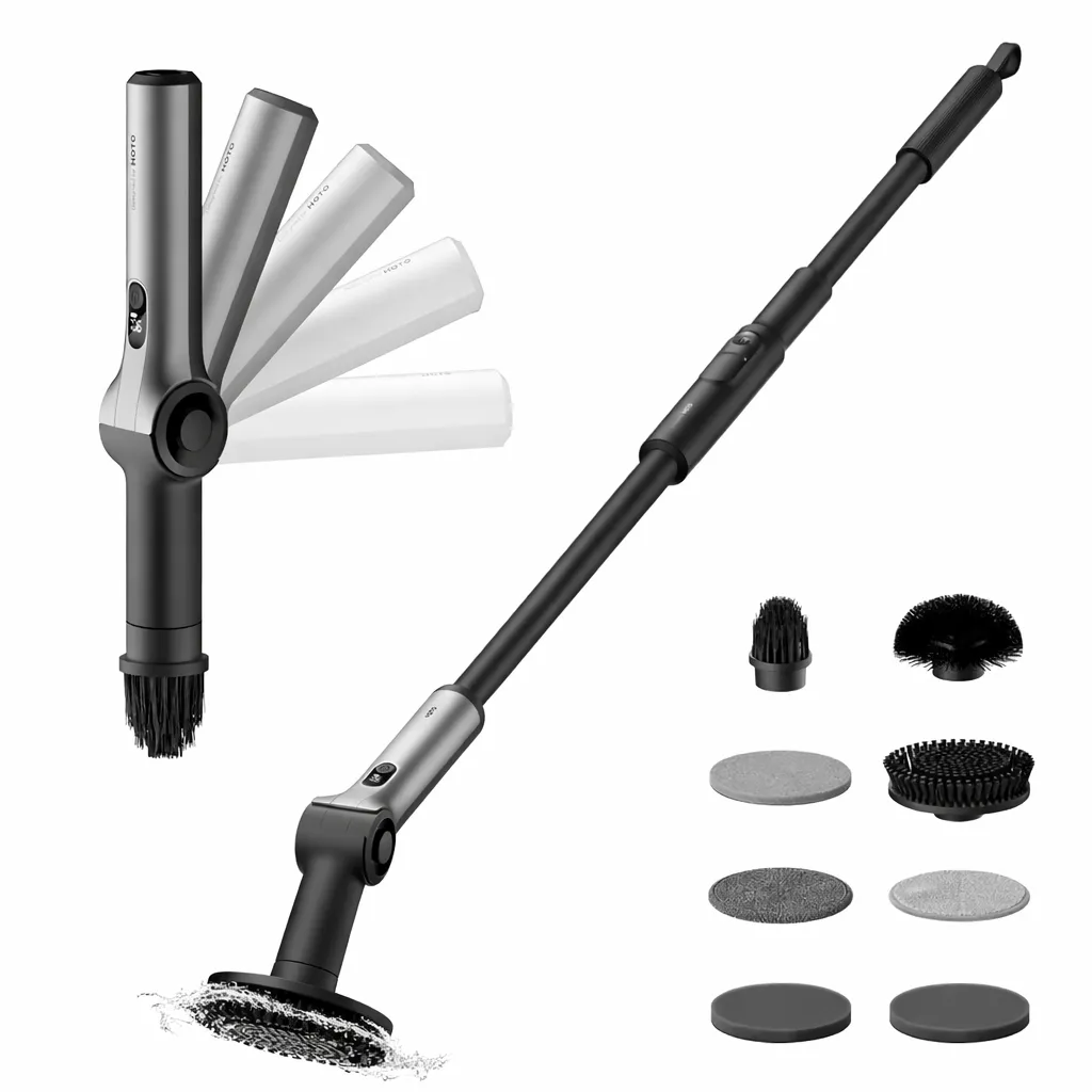 Multi Purpose Adjustable Spin Scrubber