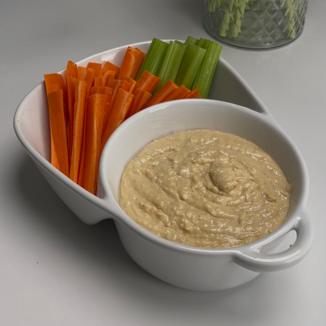 Soup and Sandwich Bowl Dual Snack Bowl