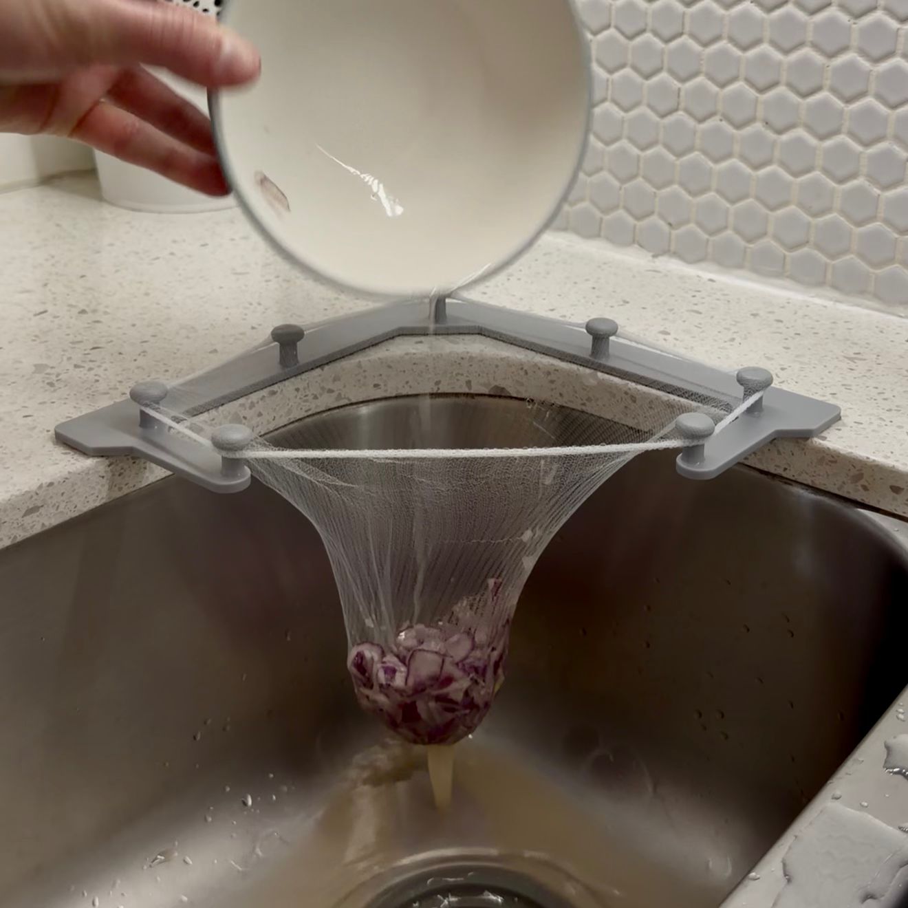 Sink Mesh Straining Net