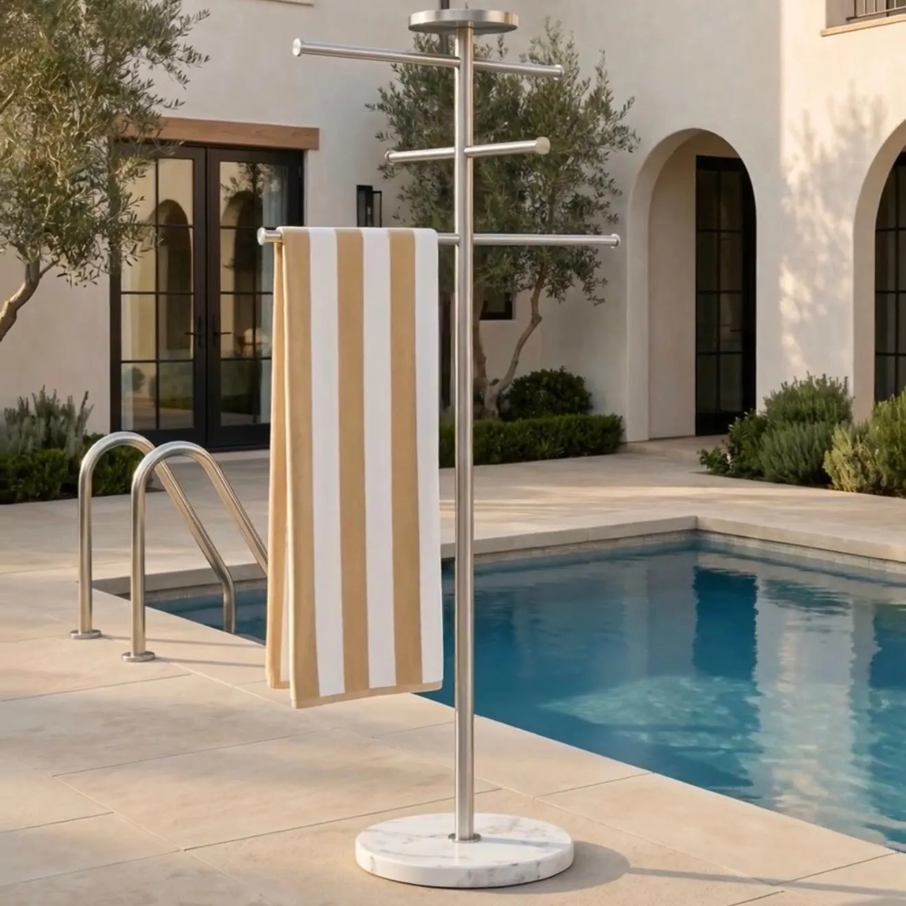  Pool Towel Holding Rack