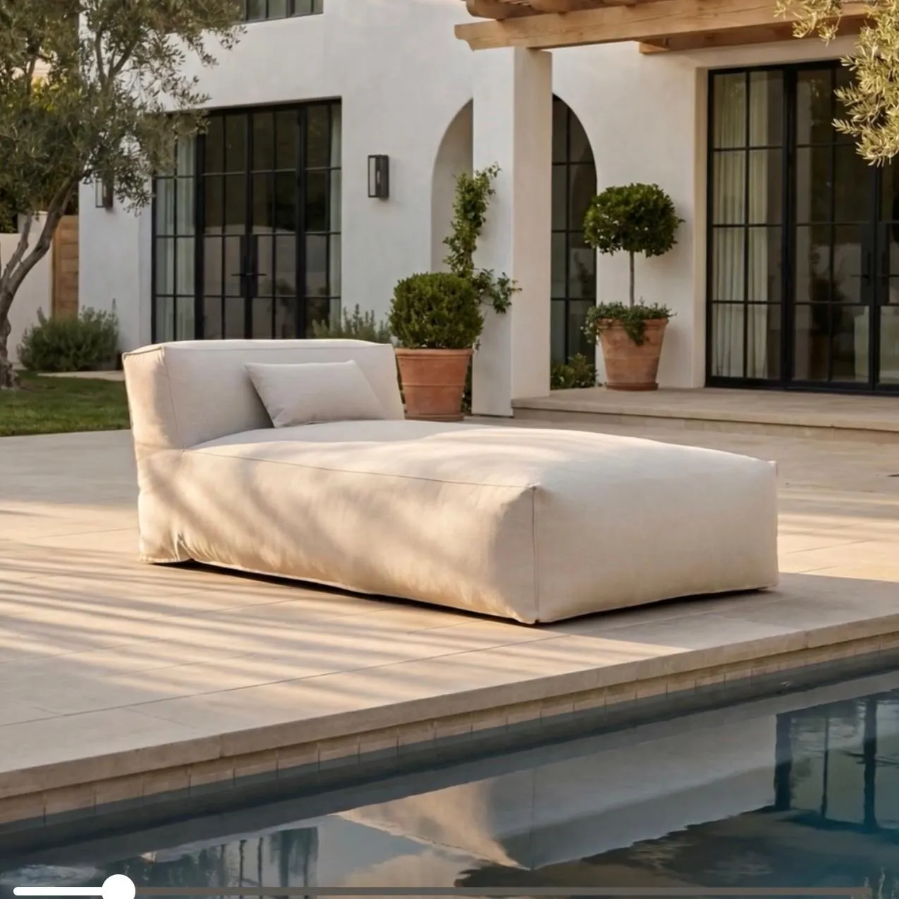 Puffy Pool Side Lounger