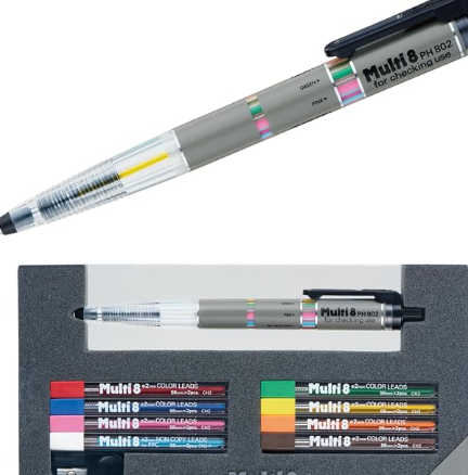 8 Pencil Crayons in 1