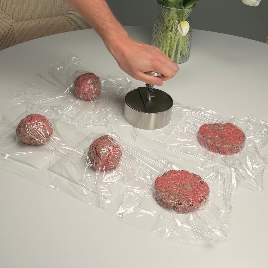Metal Hamburger Press