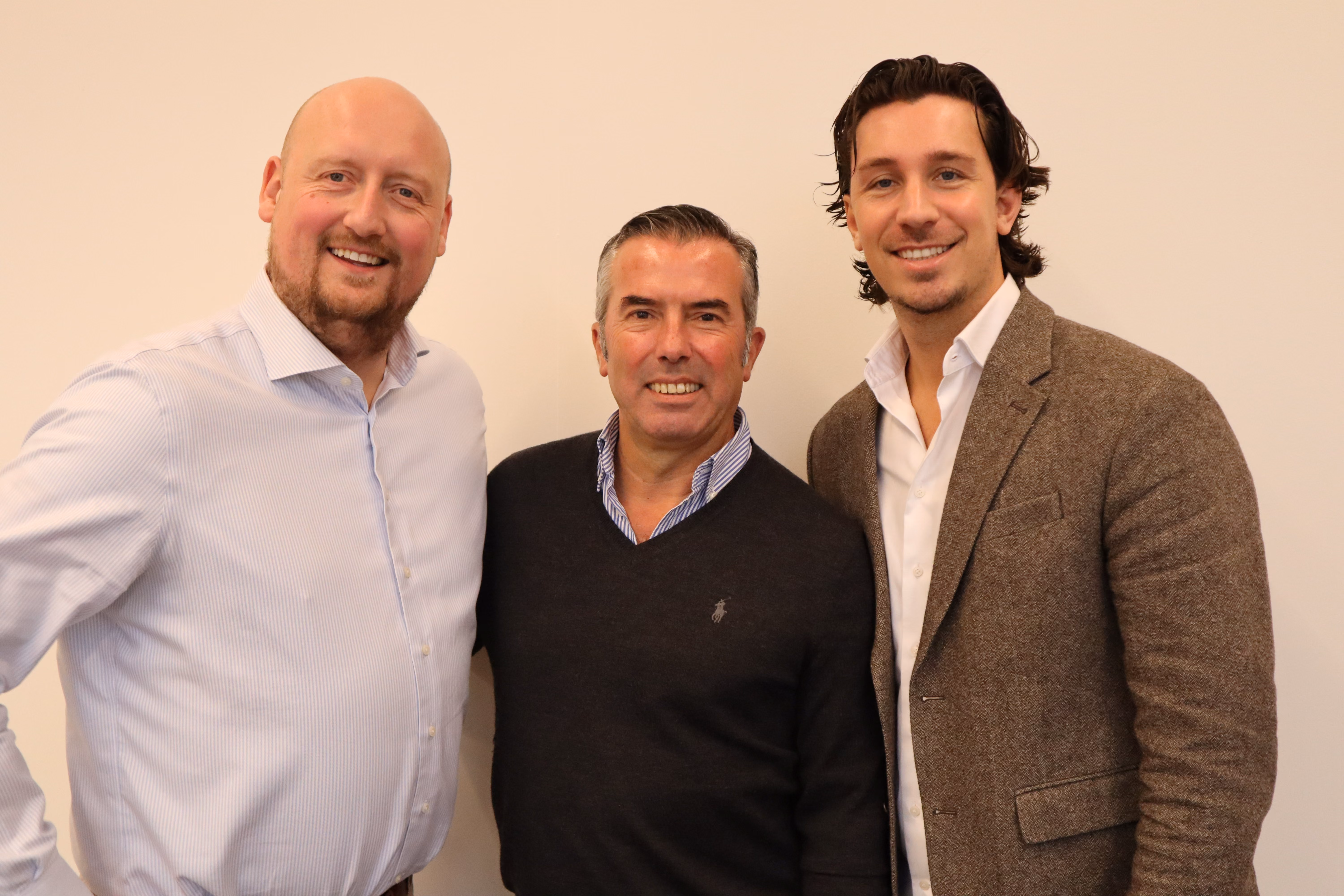 Trois associés gérants de Copytec : François Bruyninckx, Sasha Barideau, François Deroubaix