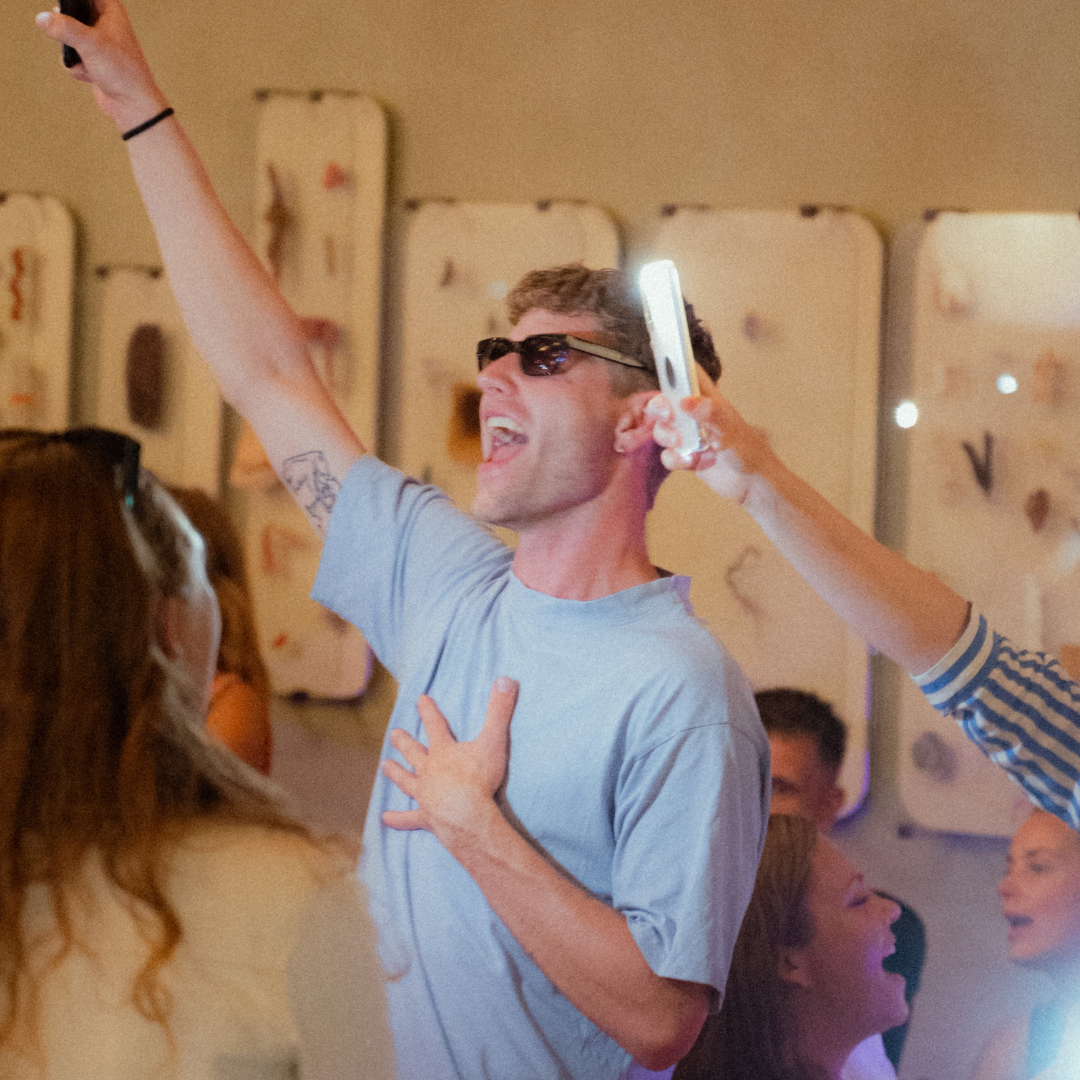 Organic food stalls in Copenhagen