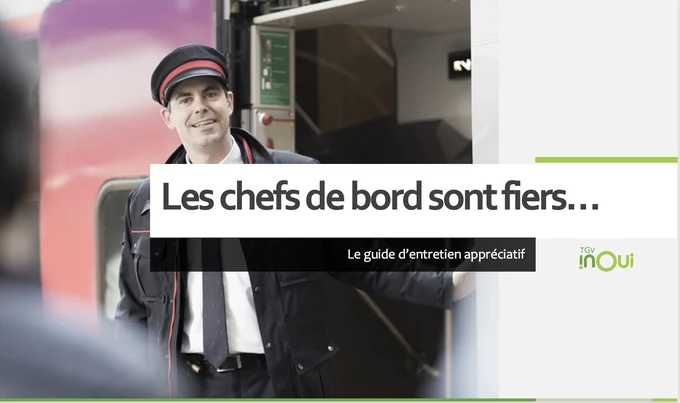 SNCF inOui : Les chefs de bord sont fiers