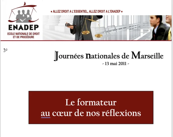 ENADEP : Le formateur au cœur de nos réflexions