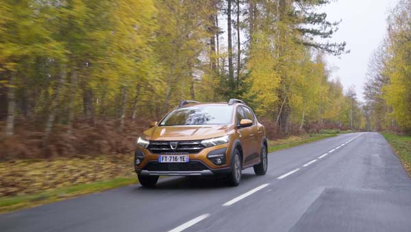 Dacia sandero Stepway 2021 lancement vidéo promotion