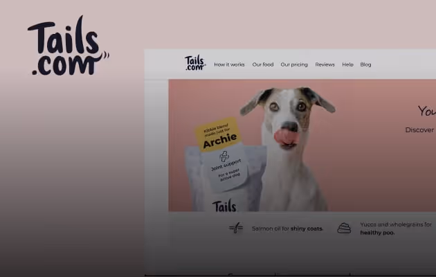 tails.com case study graphics