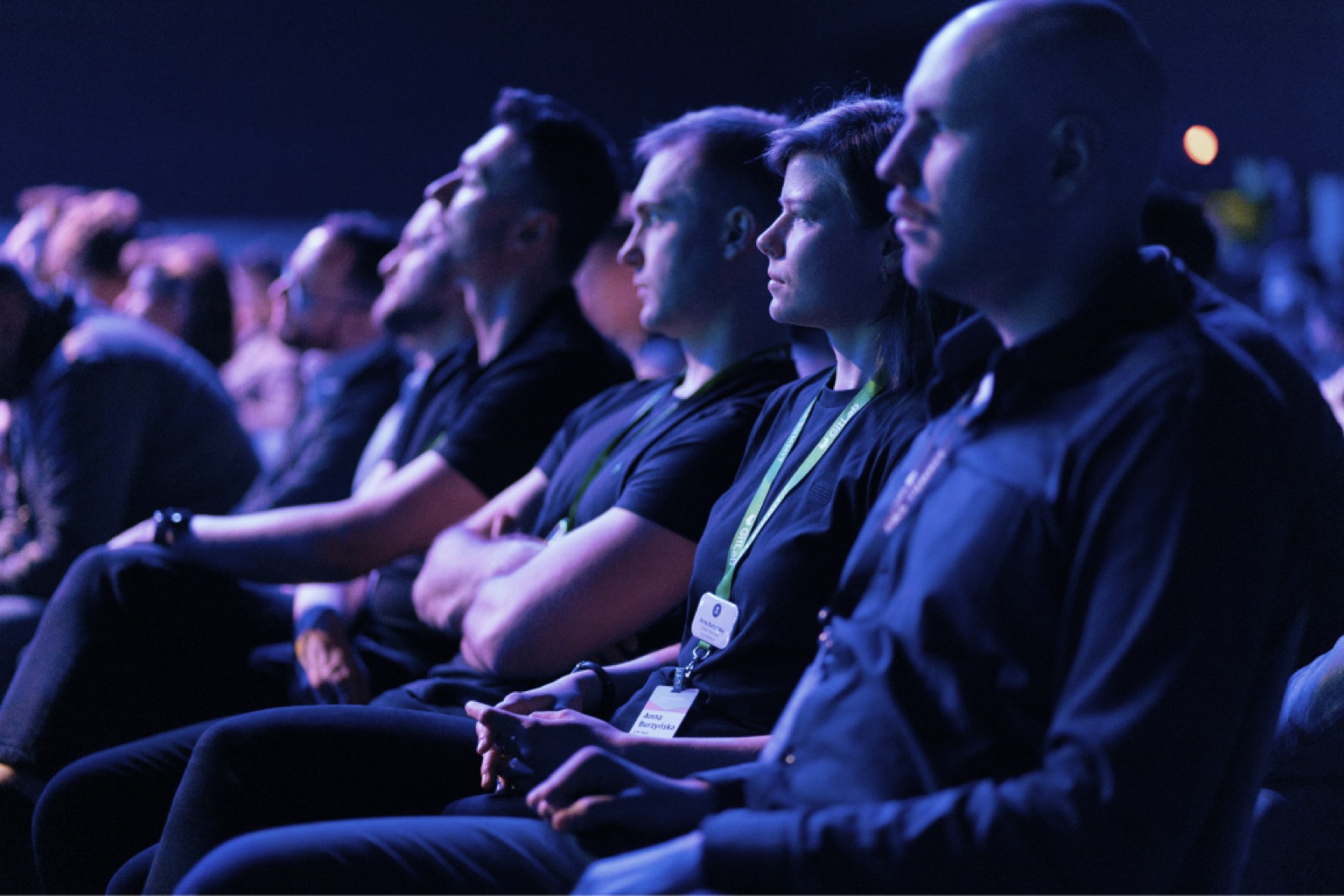 STX Next team at a conference
