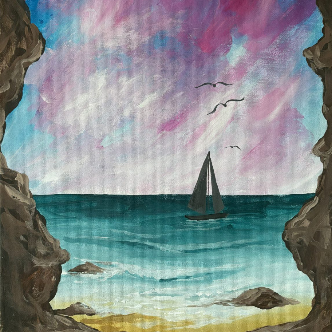 Paint a Pic: Pink Cove