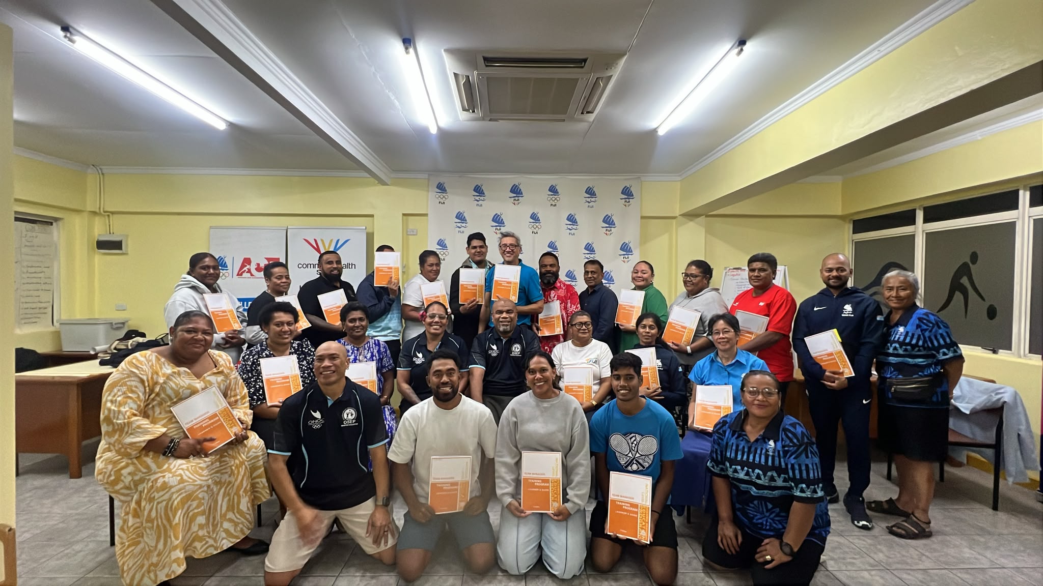Team managers complete OSEP course at FASANOC