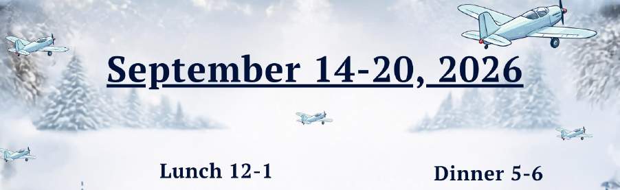 Weekly Menu September 14 to September 20, 2026