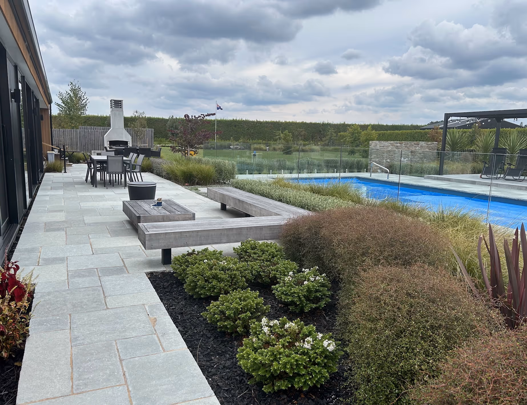 Landscaped pool surrounds 2026 
