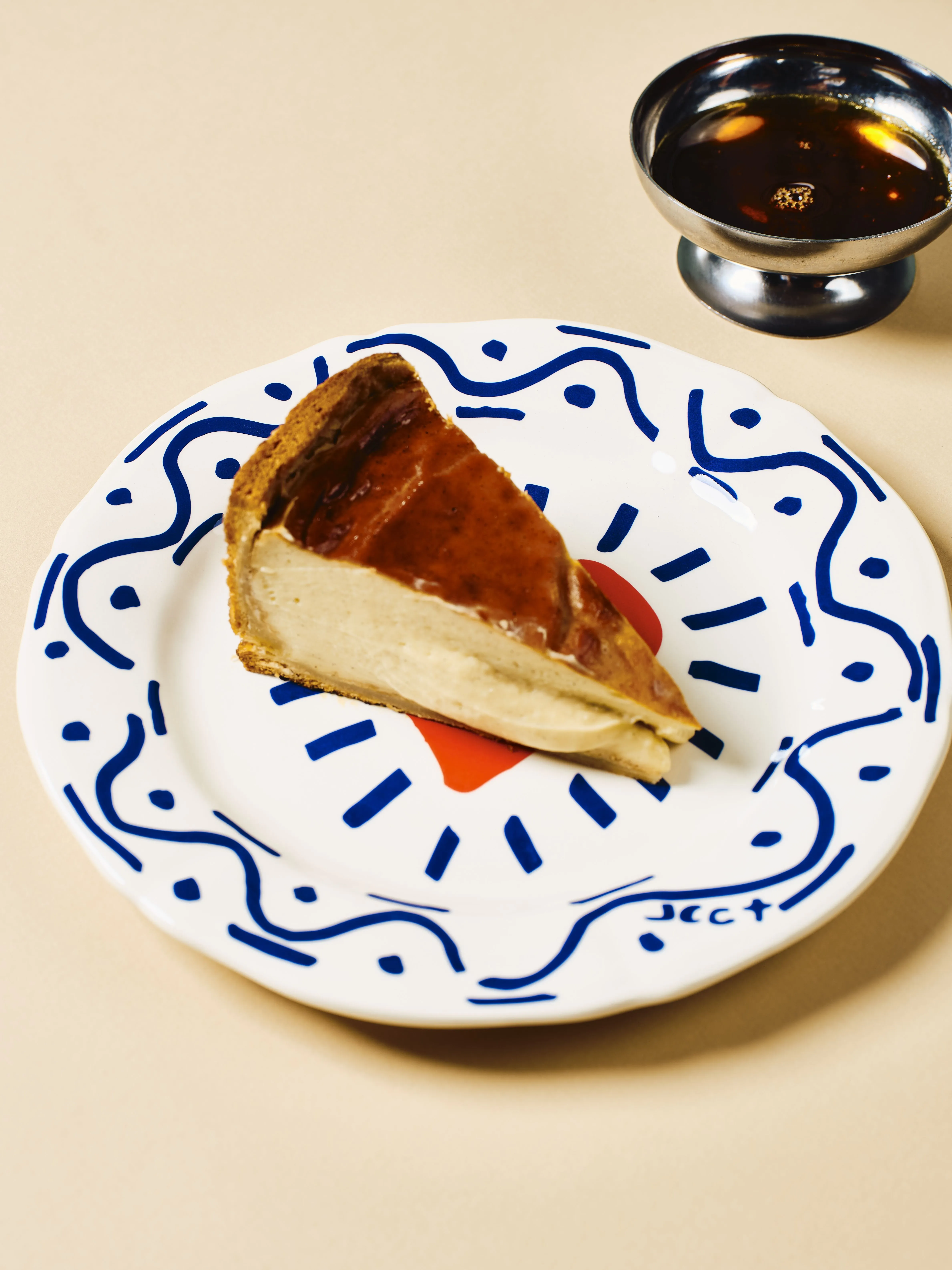 Flan vanillé, chutney de piment ©Pierre Lucet Penato