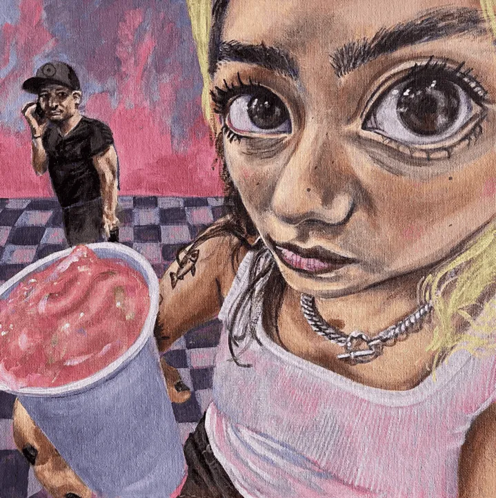 spill tab cover Pink Lemonade