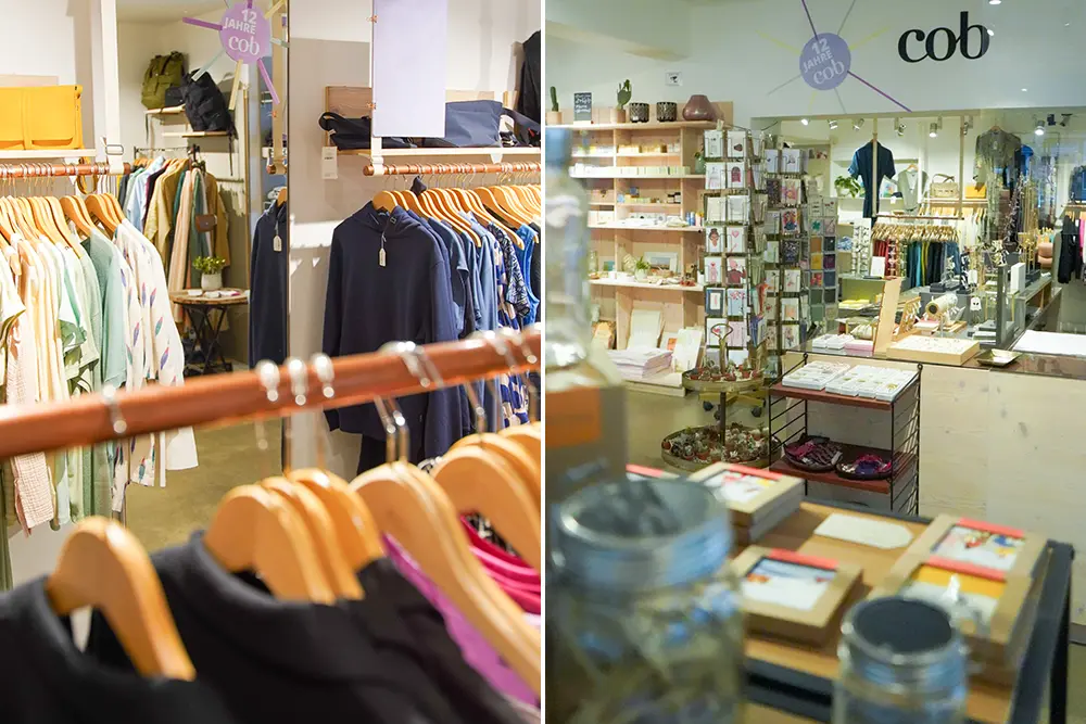 Fair Fashion, Schmuck, Nowaste Produkte im Concept Store Cob