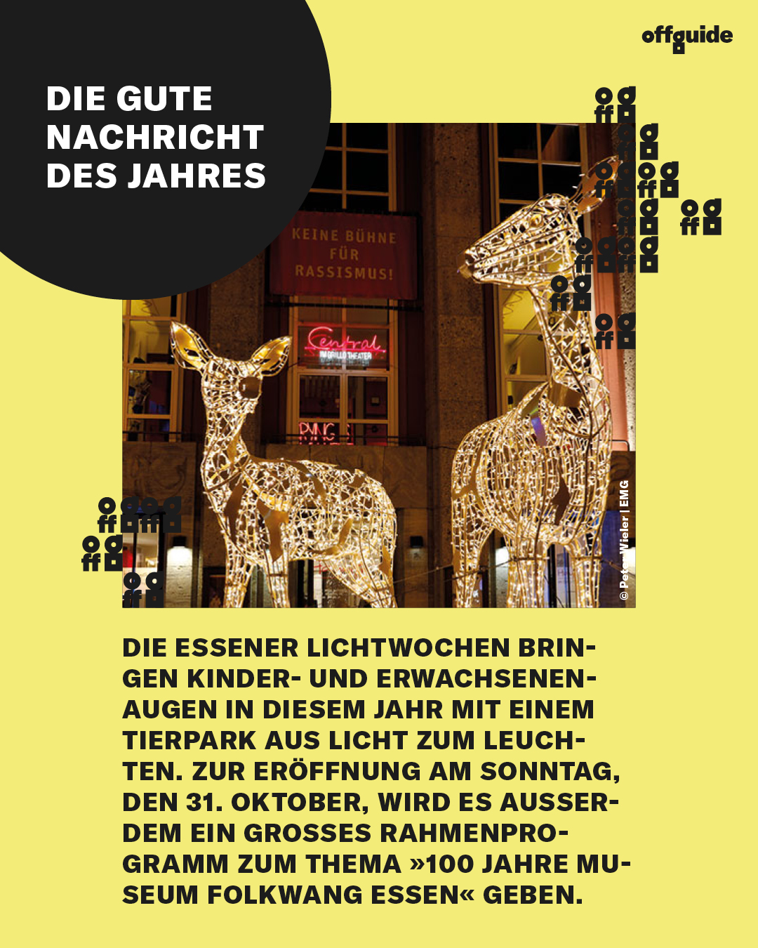 Ein Tierpark aus Licht