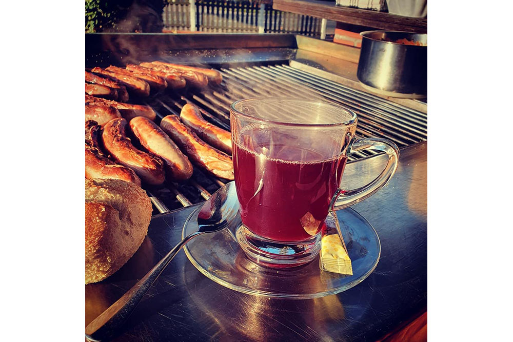 Glühwein und Bratwurst