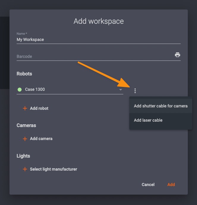 How to activate PhotoRobot fast shot mode