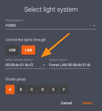 ตัวรับส่งสัญญาณ LAN Fomei