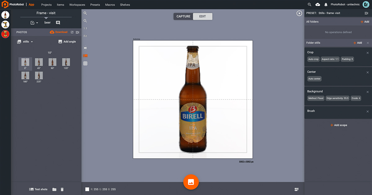 Exemple de tous les outils de superposition d’image.