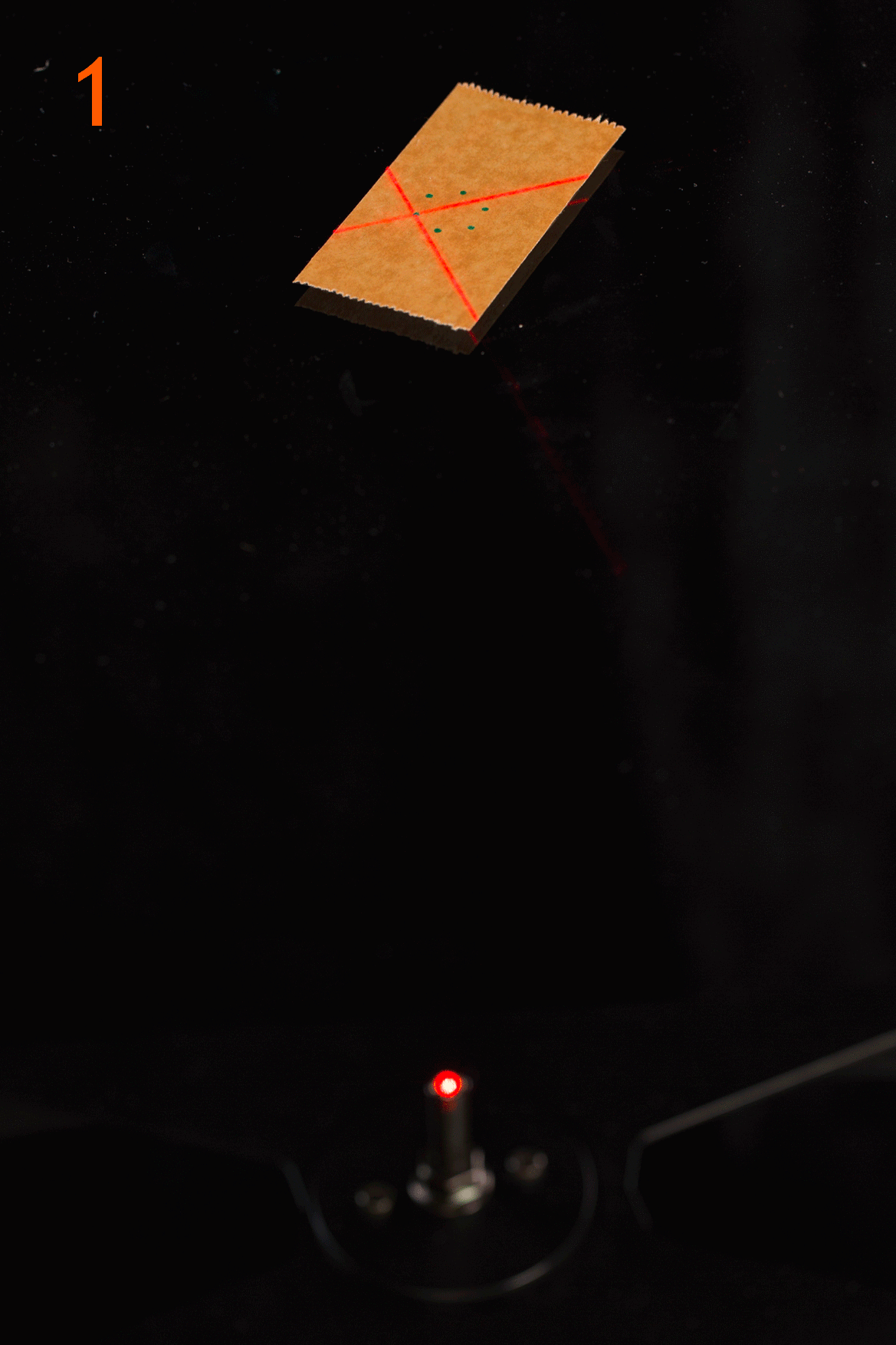 Centering Laser (Dot Test)