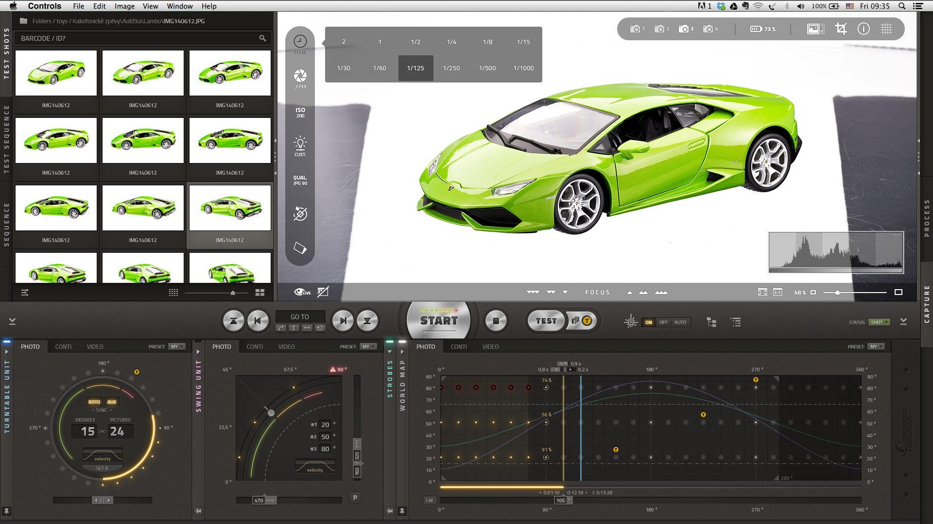PhotoRobot Controls app