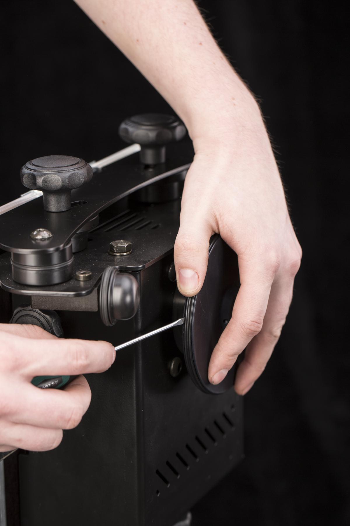 Stepper motor wheel