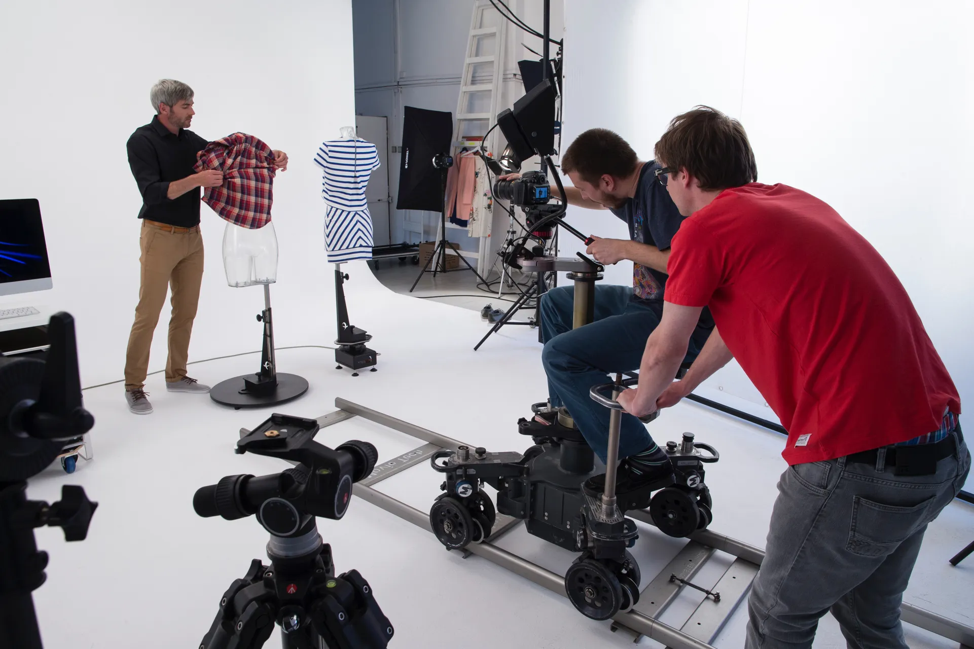PhotoRobot behind the scenes - video shooting